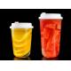 700ml 500ml U Shape PP Disposable Plastic Cups Disposable Boba Cups