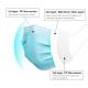 High Protective 3 Layer Non-woven Fabrics Ear Loop Disposable Protective Face Mask