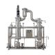 Stainless Steel Thin Film Evaporator with Wiped Film Formation and Pump Feeding