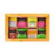 Non - Odor Bamboo Tea Bag Storage Box With Acrylic Cover BSC Approved