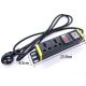 Lithium alloy PDU Cabinet 2 ,6 outlets Power Strip  Universal  Extension Socket Appliance