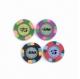 10g 100% Real Clay Paulson Poker Chips, Customized Stickers are Accepted