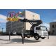 JIUHE FAW 4*2 Hydraulic Lift Platform Truck 45m Truck Mounted Aerial Working Platform With Bucket