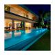 Acrylic Construction Aupool Outdoor Infinitive Counter Current Pool with Clear Window