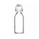 Round 600ml Glass Bottle With Stopper Caps Carafe Swing Top Beer Bottle Kombucha Bottle Beverage