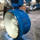 Flowseal Double Flange Triple Eccentric Butterfly Valve Gear Operated Customized Options