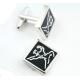 High Quality Fashin Classic Stainless Steel Men's Cuff Links Cuff Buttons LCF250