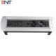 BNT Customized supported popular desk mounted media outlet with EU power plug