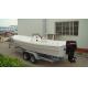 Erosion Resistant Fiberglass Fishing Boats Easy Operate 6.8 M For Water Parks
