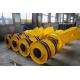 Low Friction Crane Pulley Block Hot Rolling Cast Steel Crane Spare Parts