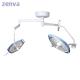 Ceiling Double Arms Surgical OT Lamp Ice White Osram Led Bulb