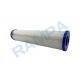 PE Pleated Filter Element Water Filter Cartridges With Blue Caps Anti Acid Performance