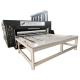 1500 KG Semi-automatic Type Chain Feeding Corrugated Pizza Box Flexo Printer Rotary Die Cutter Machine