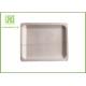 Rectangle Disposable Wooden Plates 20cm Catering Wooden Food Trays For Parties
