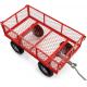 Outdoor Garden Heavy Duty Utility Portable Large Capacity Camping Collapsible Wagon Cart With All-Terrain Wheels