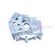 Precision 5 Axis CNC Machining With Polished Deburred Surface Traetment