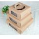 8-inch 10 inch kraft paper portable cheese cake box, pizza packaging box, durian thousand layer universal gift box print