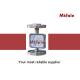 16MPa All Stainless Steel  Variable area Flow Meter Small size Low Starting Flow Rate  1 /4