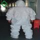 Waterproof White Disposable Microporous Coveralls L