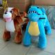 Hansel  battery operated plush rideable dinosaur toy kiddy ride coin electric ride for indoor
