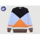 Multicolor Geometric Pattern Mens Long Knit Sweater , Pullover Mens Casual Sweaters