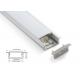 23.5mm Recessed Lights LED Linear lighting Aluminum Profile Diffused Cover