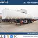 40500litres capacity Liquid Oil Tank Semi Trailer with 3 axle single tyres