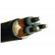 Armored Electrical Cable 33KV 3 Core 185mm2  AL / XLPE / PVC Ink Printing