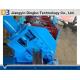 Galvanized Metal Door Frame Roll Forming Machine With PLC Control System
