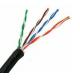 High Frequency Cat5e PVC Network Cable 4P Twisted Pair Optional Color