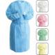 Spunlace Surgical Gowns Disposable Hospital Gowns Soft Non Woven Material