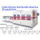 Multi Roll Sizes Tissue Paper Packing Machine with Easy Maintenance and Carbon Steel Material