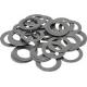 Wear Resistant Round Steel Shims Precision Gasket 45x80x3mm