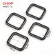 High Grade Custom Metal Buckle for Eco-friendly Metal Rectangle Ring Hardware
