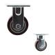 PU 4 Inch Replacement 440LBS PP Core Heavy Duty Rigid Casters