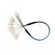 12 Core SC UPC MPO Fanout Cord , Multimode LSZH Breakout Fiber Optic Cord