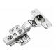 Clip-on Hydraulic Hinge Self Closing #Half Over Lay# Stainless Steel