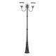 High Lumens Outdoor Solar Patio Lights ABS PS 6W Waterproof Decorative 220V