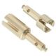 OEM Custom CNC Machining Brass Shaft Parts by Forging for Heavy-Duty Applications