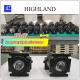 HMF90 High Torque Hydraulic Motors Cast Iron Housing Easy Maintenance