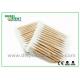Single / Double Head Hospital Disposable Products Surgical Wooden Cotton Swabs 3