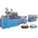 Low Noise Plastic Corrugated Pipe Single Screw Extruder Equipment For Promotion
