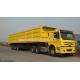 Box Heavy Duty Four Axle Trailer 16 Wheels For Transport Valuable Goods