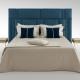 Matted Leather Luxury Italian Bed 79 Inch 2.2m Contemporary King Size