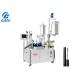 Semi Automatic Rotary Filling And Capping Machine For Mascara Or Lip Gloss