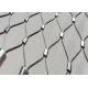 2.0mm Thickness 2m Height Flexible Stainless Steel Rope Mesh Fence For Enclosures Aviaries