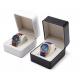 Custom Size Wrist Watch Packaging Box ISO Pu Leather Watch Box