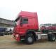 Howo7 6X4 Tractor Trailer Truck LHD 10 Wheels HW 79 High Roof Cab Two Berths 102 km / h