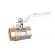 Reduce Bore Brass Ball Valve with DN15-DN100 1.6Mpa by Lever Operation
