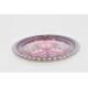 30cm Hot sale dinner plates chinese elements bone plate luxury round tray with flower background